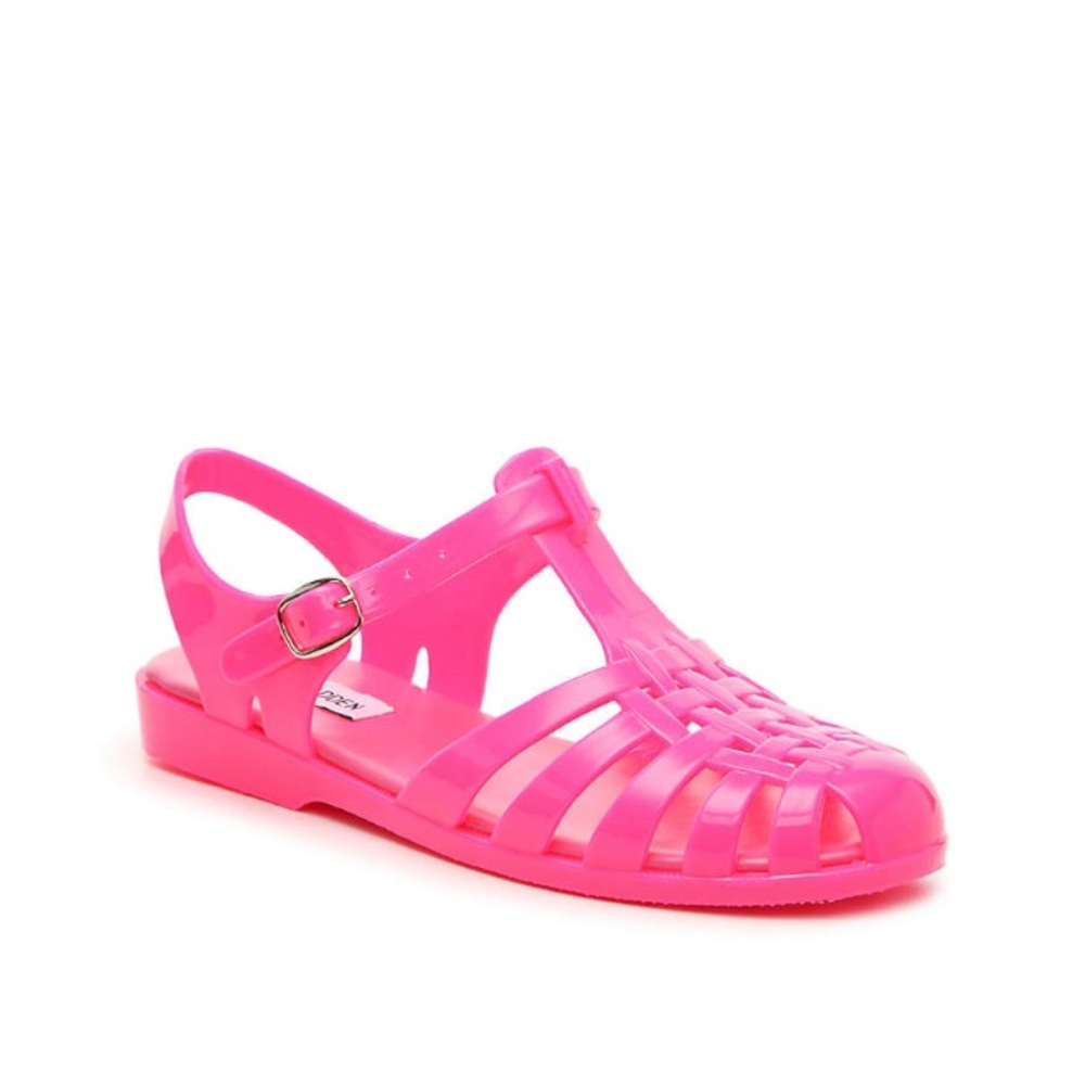 Steve Madden Cagney Fisherman Sandal Hot Neon Pink